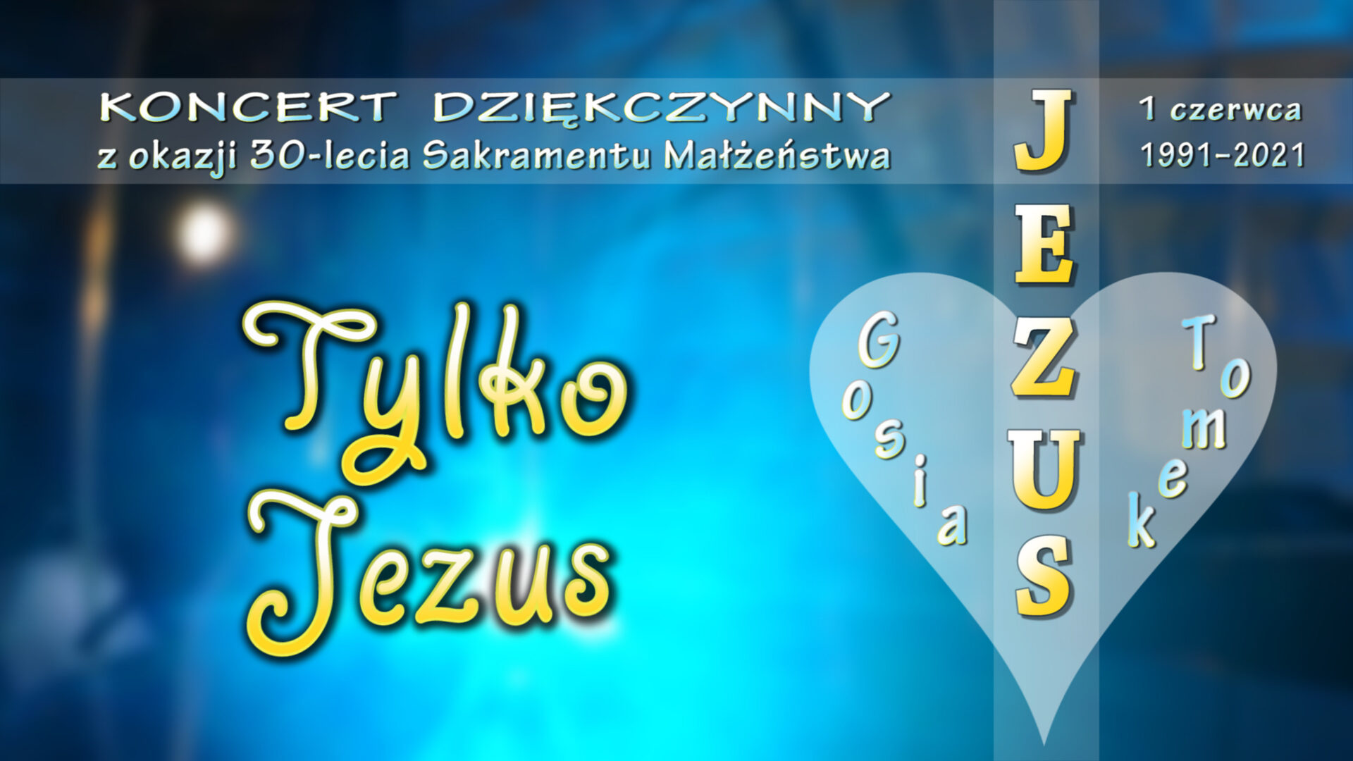 Tytuł piosenki Tylko Jezus